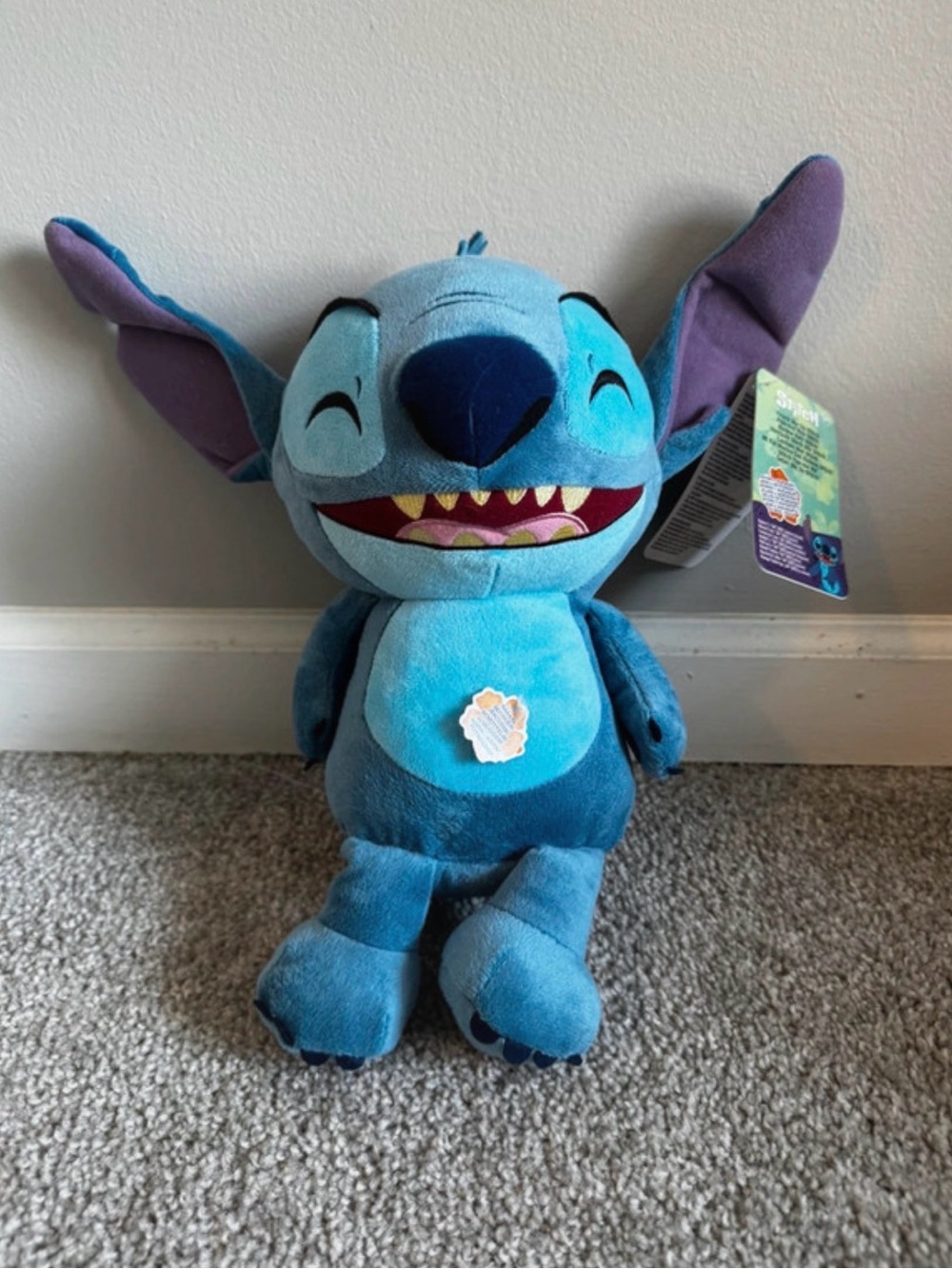 Disney Lilo & Stitch Crack Me Up Stitch Plush